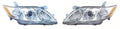 2007-2009 Toyota Camry Headlights Assembly Front Left & Right Sedan Replacement G158