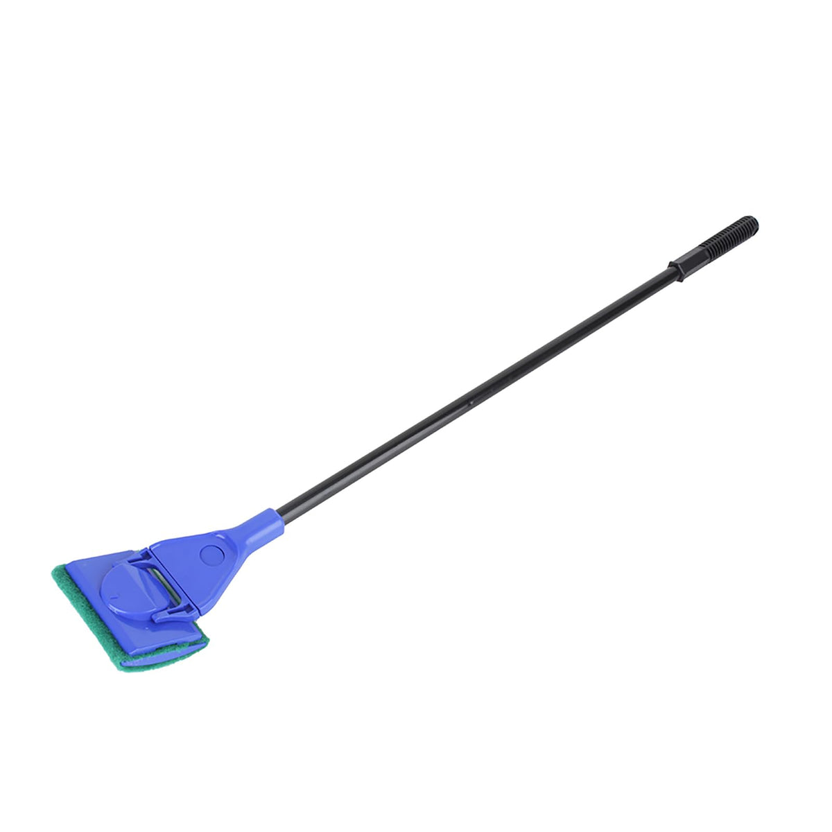 5 in 1 Aquarium Cleaning Tool Set with Fish Net Scraper and Sponge Brush Black and Blue Y51574