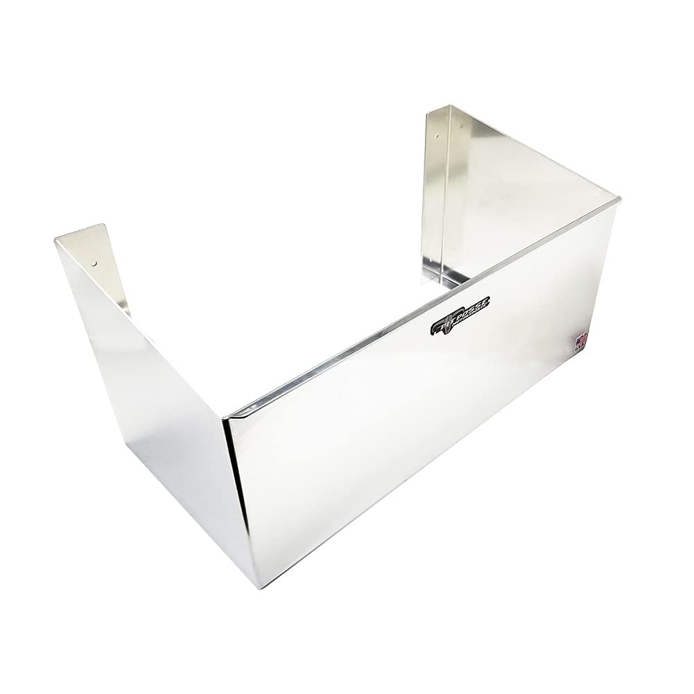 Double Utility Fuel Jug Holder Storage Rack Shelf - Holds Two 5-Gallon Jugs - Anti-Rusting Aluminum X945201