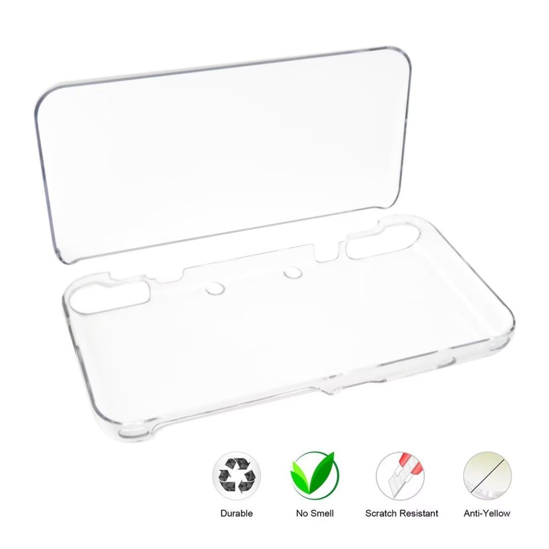 Clear Crystal Hard Shell Case for Nintendo 2DS XL E3026