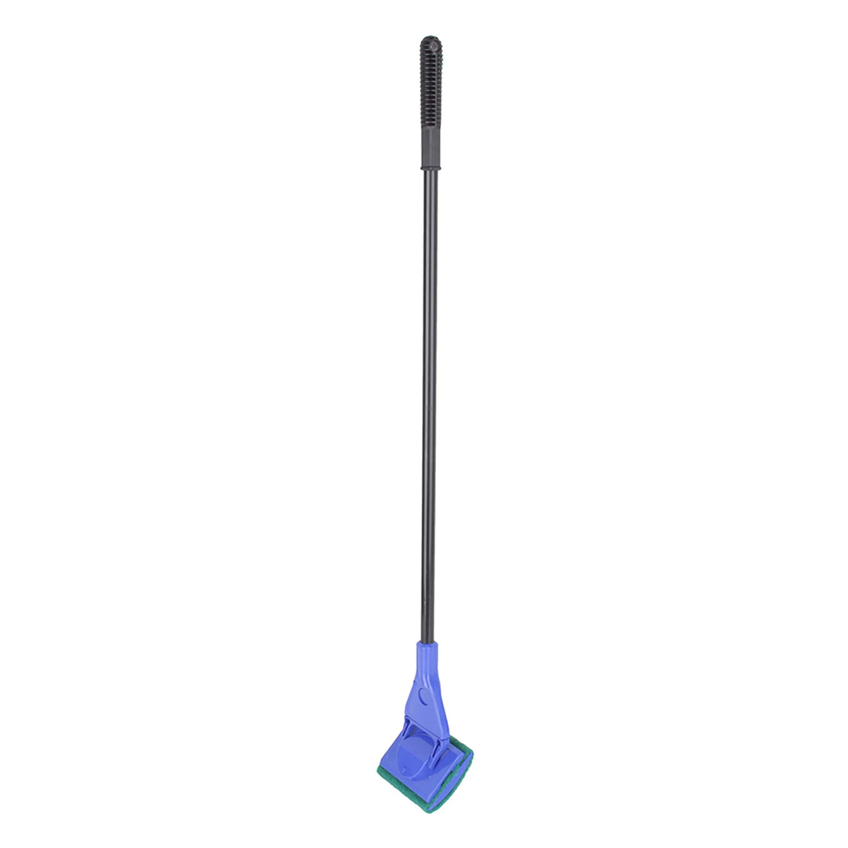 5 in 1 Aquarium Cleaning Tool Set with Fish Net Scraper and Sponge Brush Black and Blue Y51574