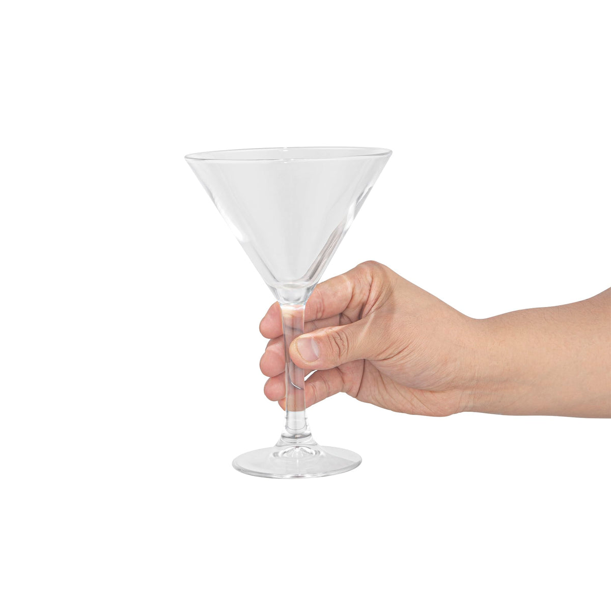 9 Ounce Stemmed Tempered Martini Glasses, Set Of 6 S481