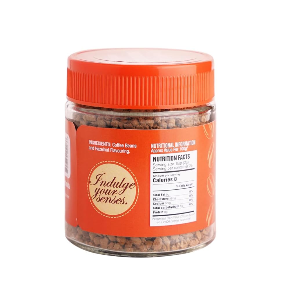 Hazelnut Freeze Dried Instant Coffee 1.76 oz F696155