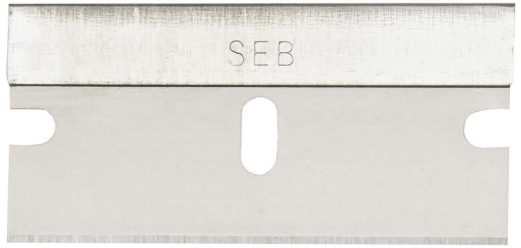 Single Edge Razor Blades, High Carbon Steel, 100-Pack R193212