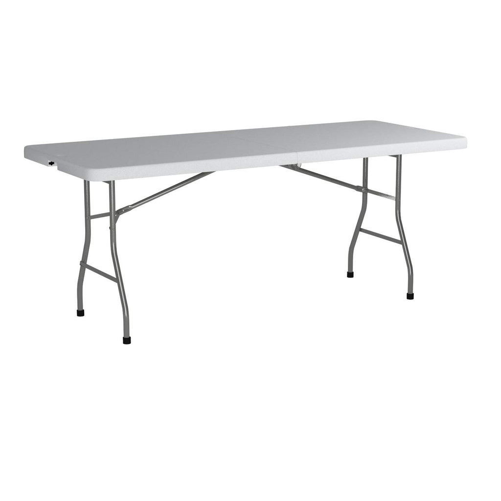 Resin 6 Feet Folding Table Y12722