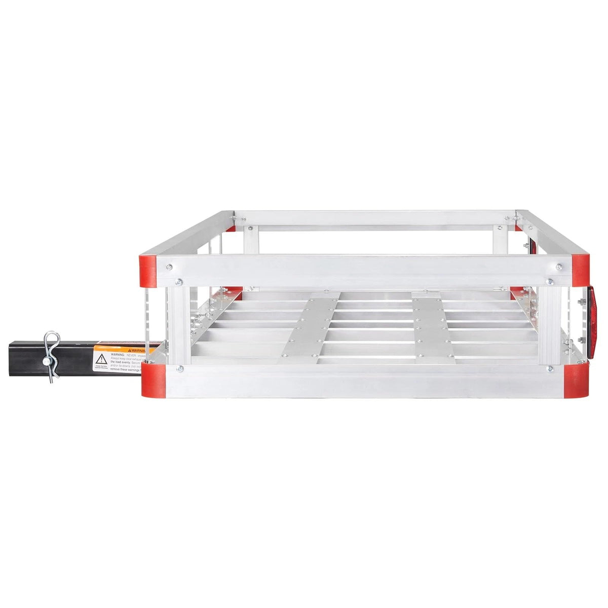 49.4x22.4x7.1 in 500lb Aluminum Hitch Mount Cargo Carrier Z937001