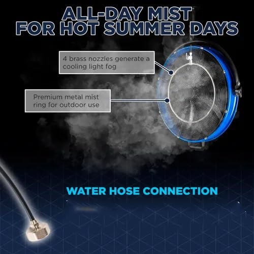 20 Inch 3-Speed Metal Misting Fan G304887
