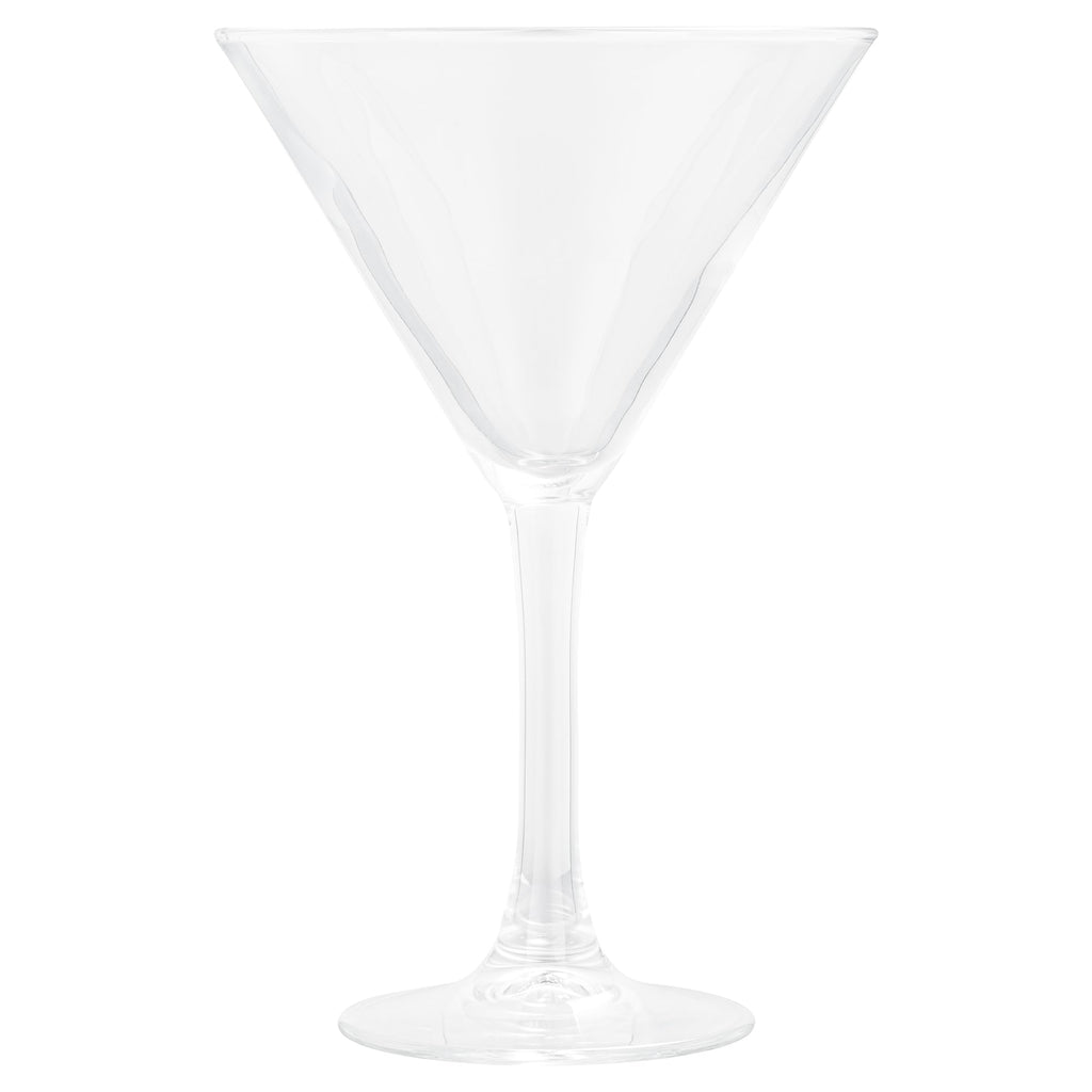 9 Ounce Stemmed Tempered Martini Glasses, Set Of 6 S481