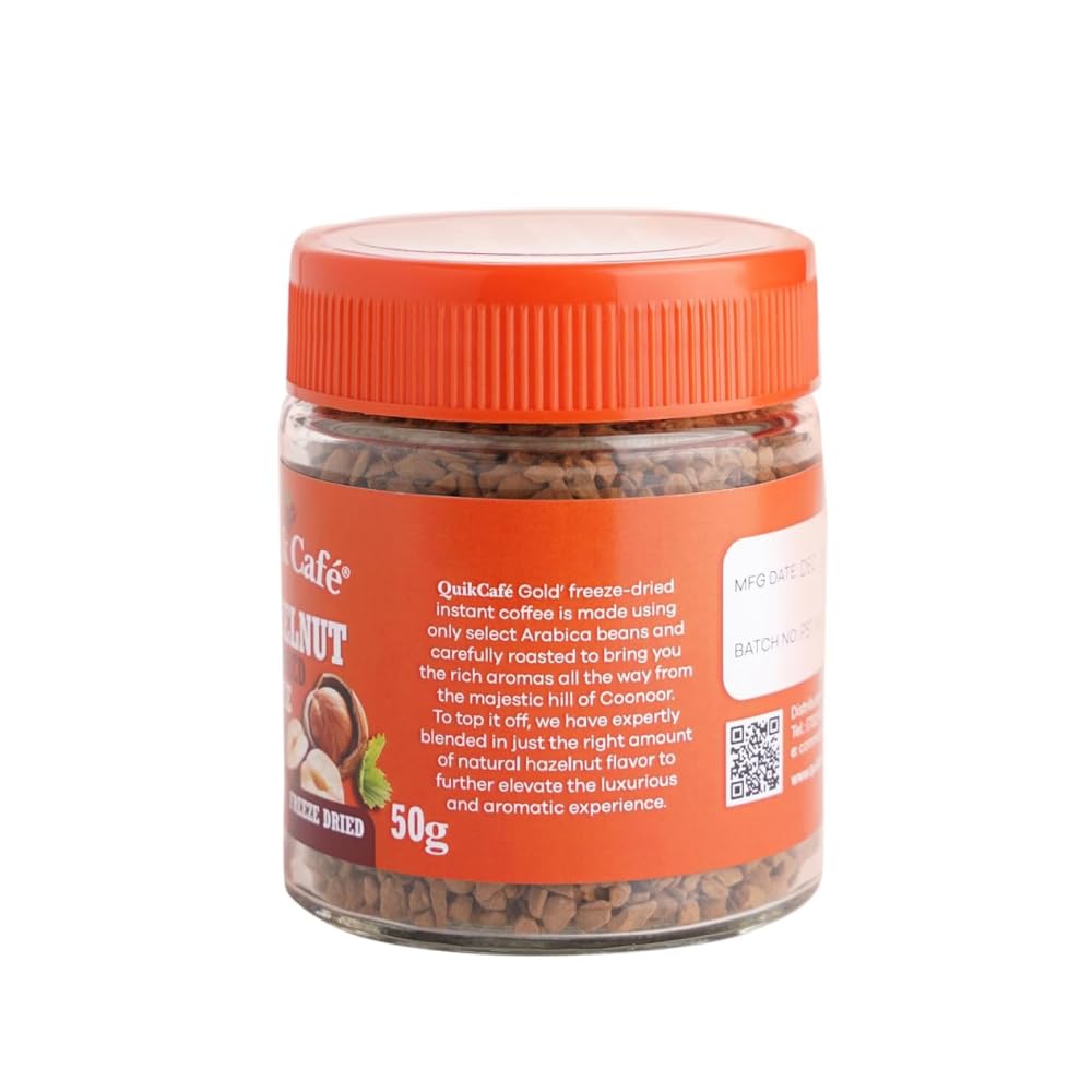 Hazelnut Freeze Dried Instant Coffee 1.76 oz F696155