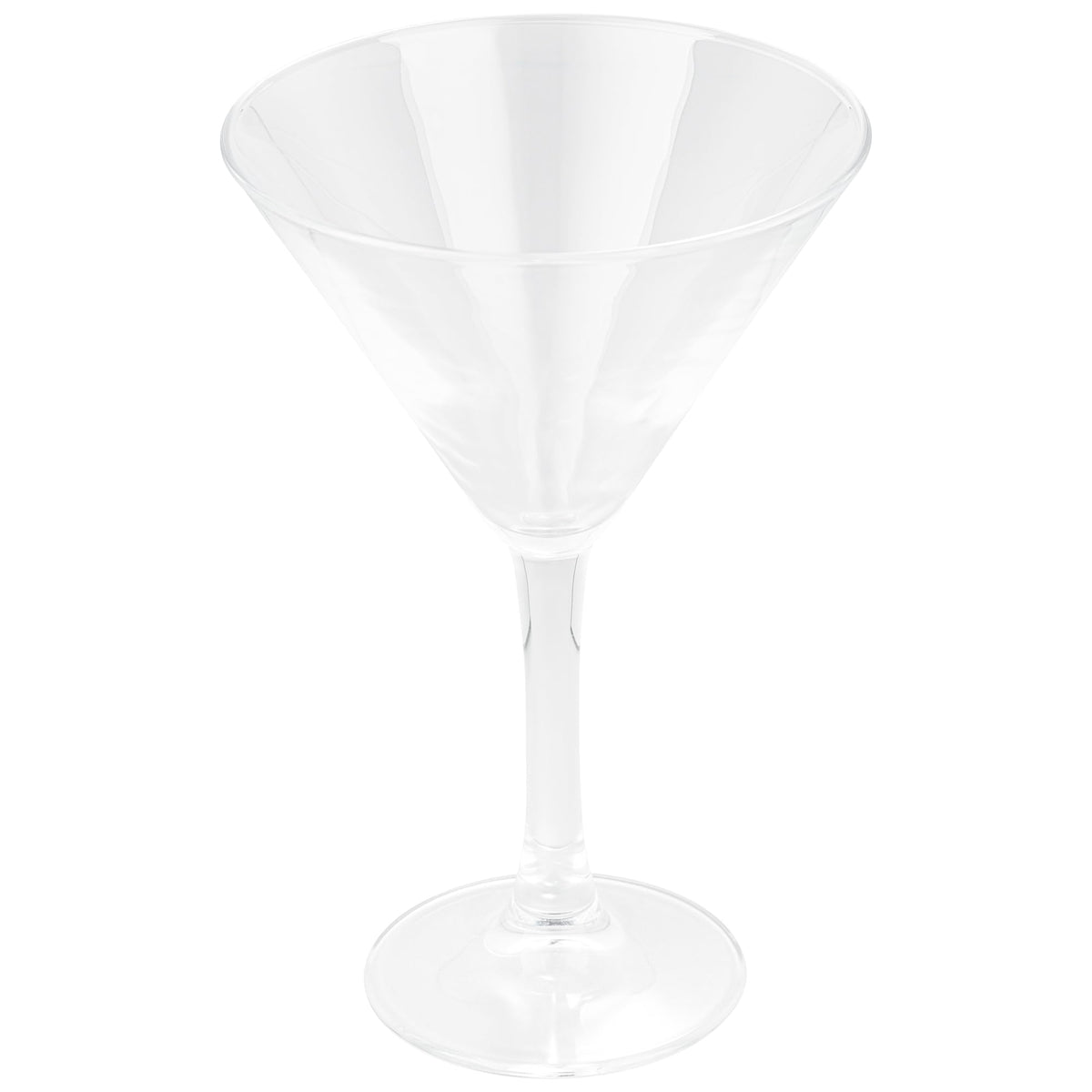 9 Ounce Stemmed Tempered Martini Glasses, Set Of 6 S481