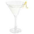 9 Ounce Stemmed Tempered Martini Glasses, Set Of 6 S481