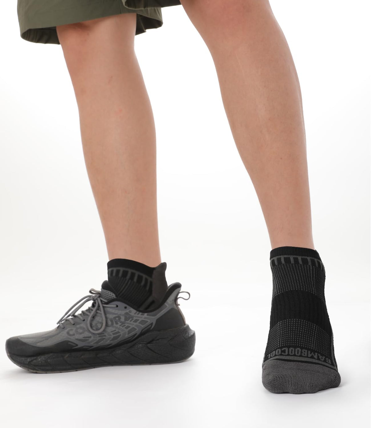 Moisture Wicking Cushioned Athletic Ankle Socks 8 Pack W230078