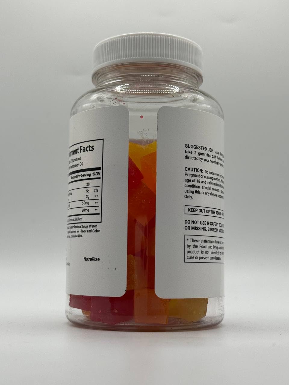 1500MG Natural Gummies 120 Count Z11423