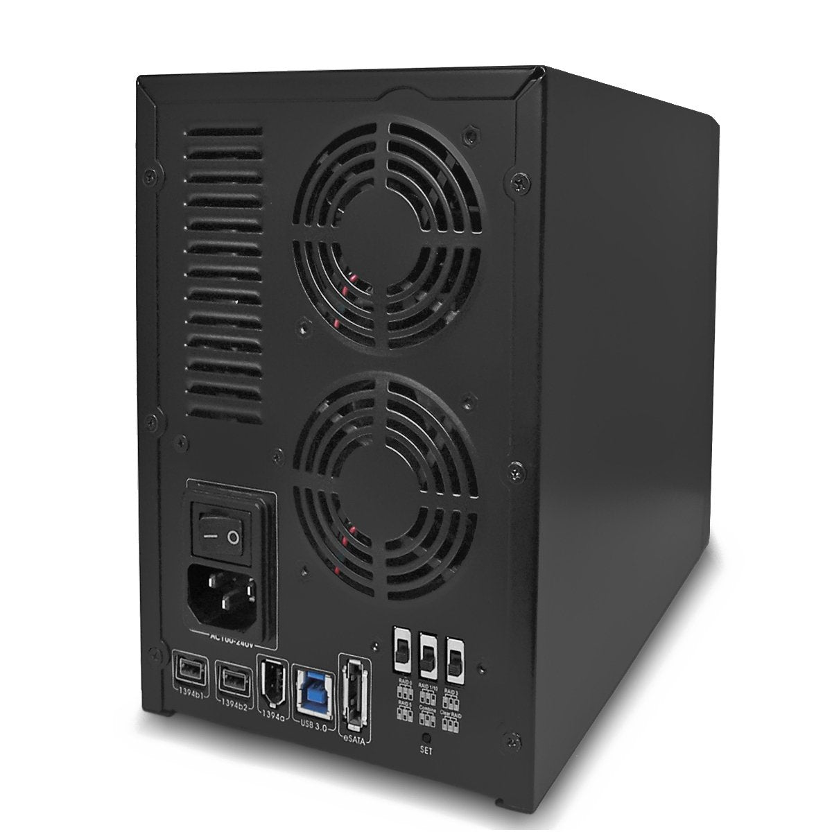 Black 5-Bay Raid Hard Drive Enclosure R9549