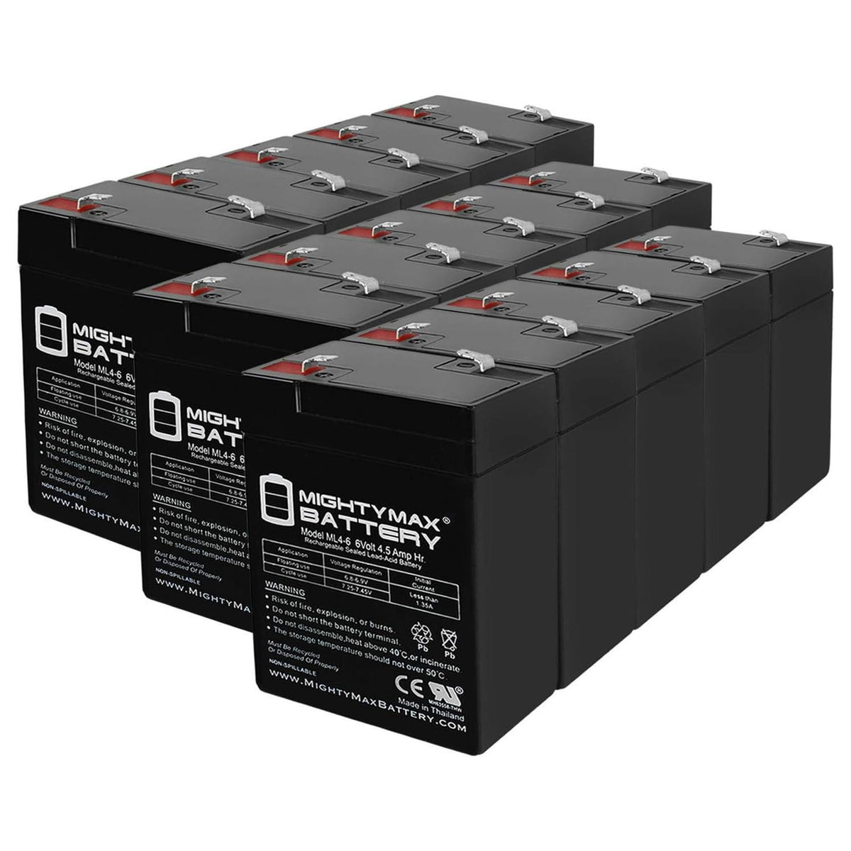 6V 4.5AH SLA Replacement Battery A4518
