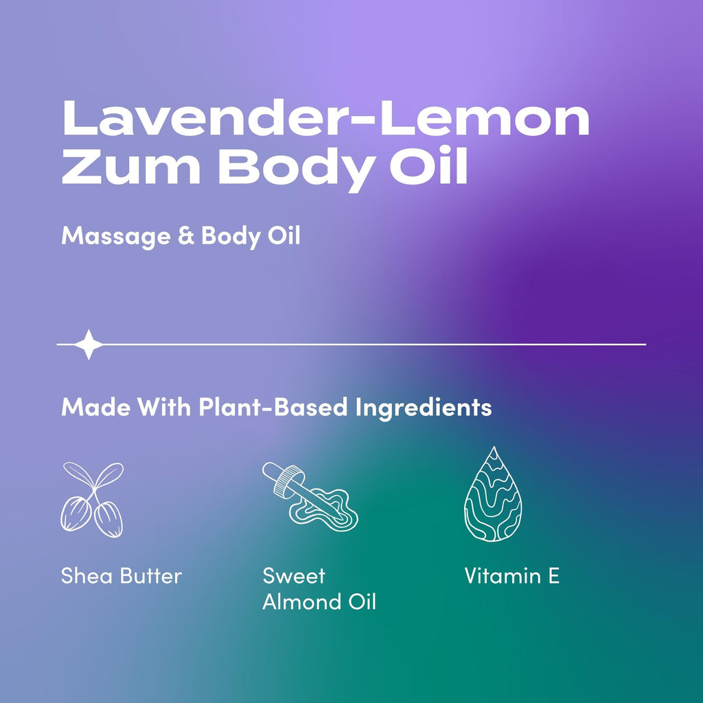 Lavender-Lemon Body & Massage Oil 4 fl oz Q8275