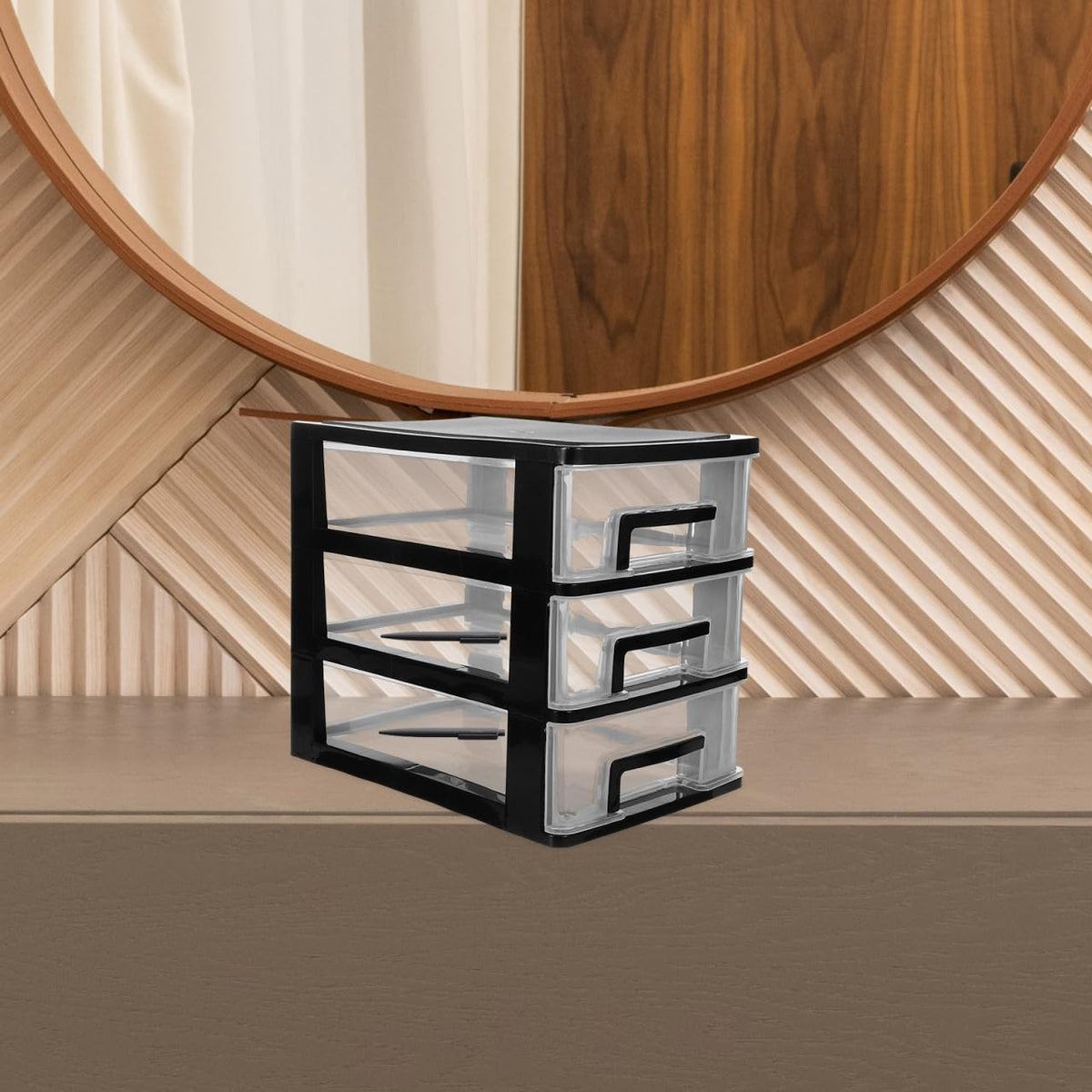 3 Drawer Plastic Desk Organizer K4957