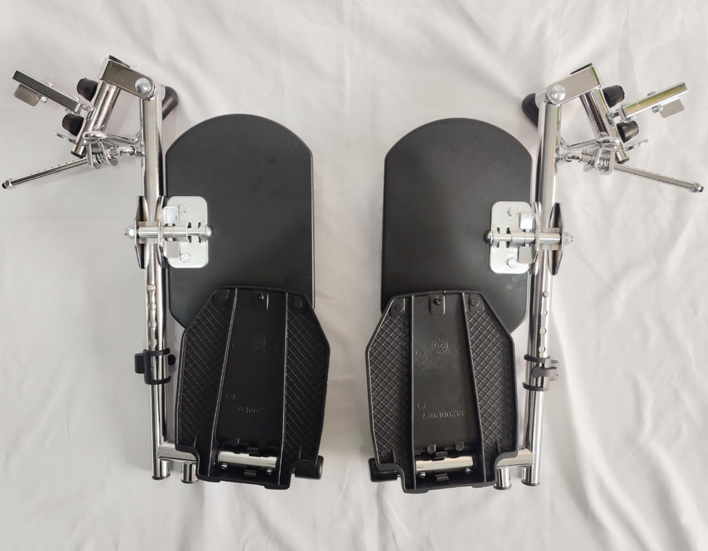 Heavy Duty Wheelchair with Elevating Legs and Aluminum Footplates I8657