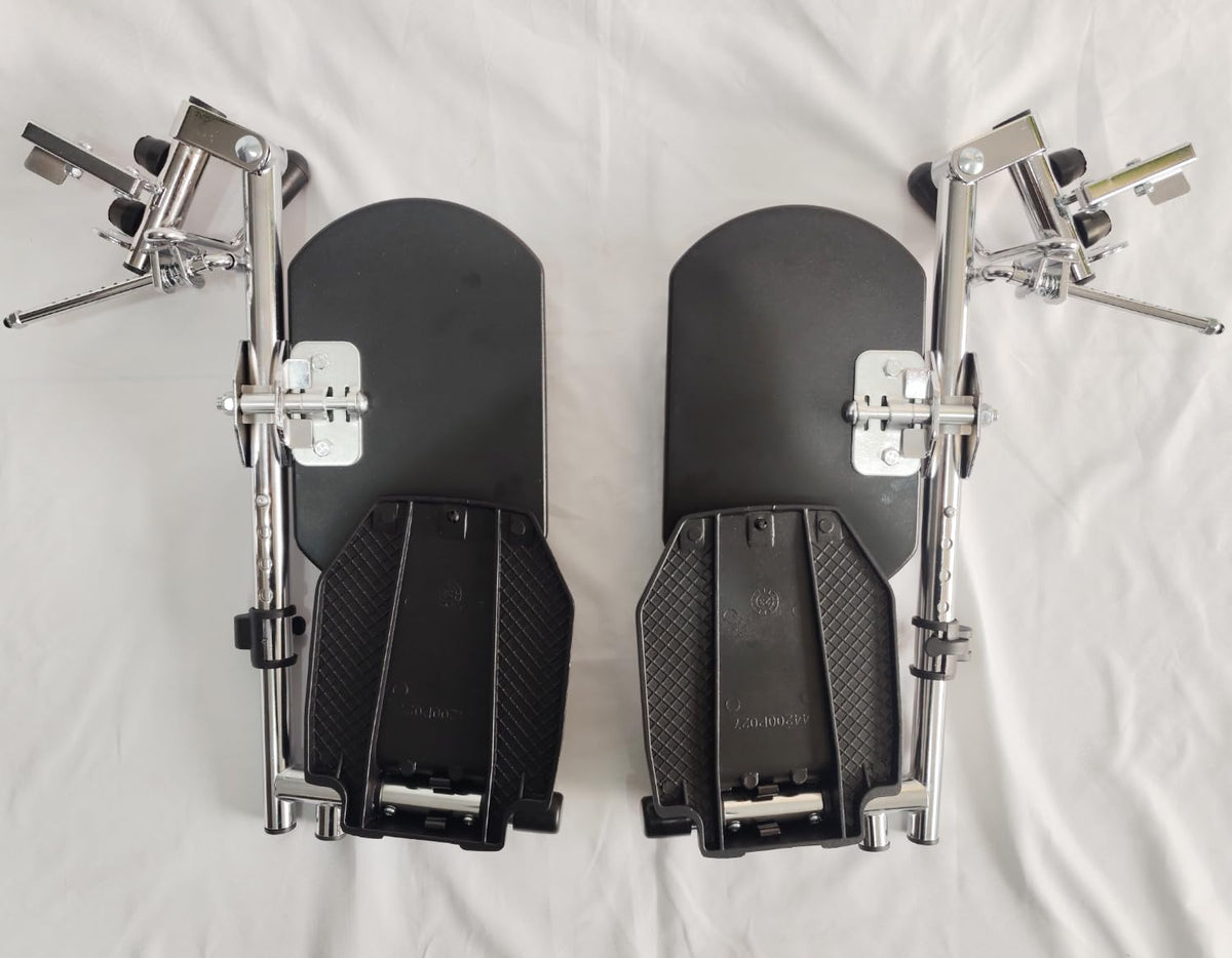 Heavy Duty Wheelchair with Elevating Legs and Aluminum Footplates I8657