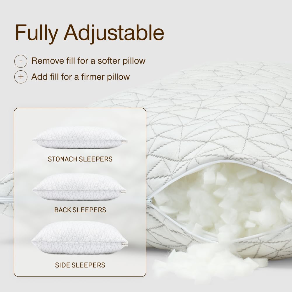 Queen Size Adjustable Memory Foam Pillow N453581