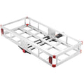49.4x22.4x7.1 in 500lb Aluminum Hitch Mount Cargo Carrier Z937001