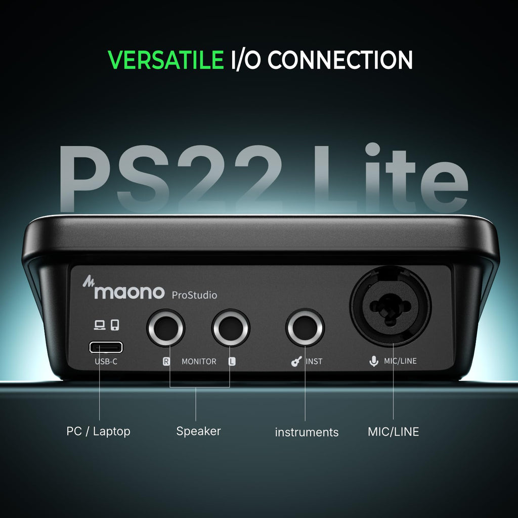 USB Audio Interface for Guitar & Vocals R4321