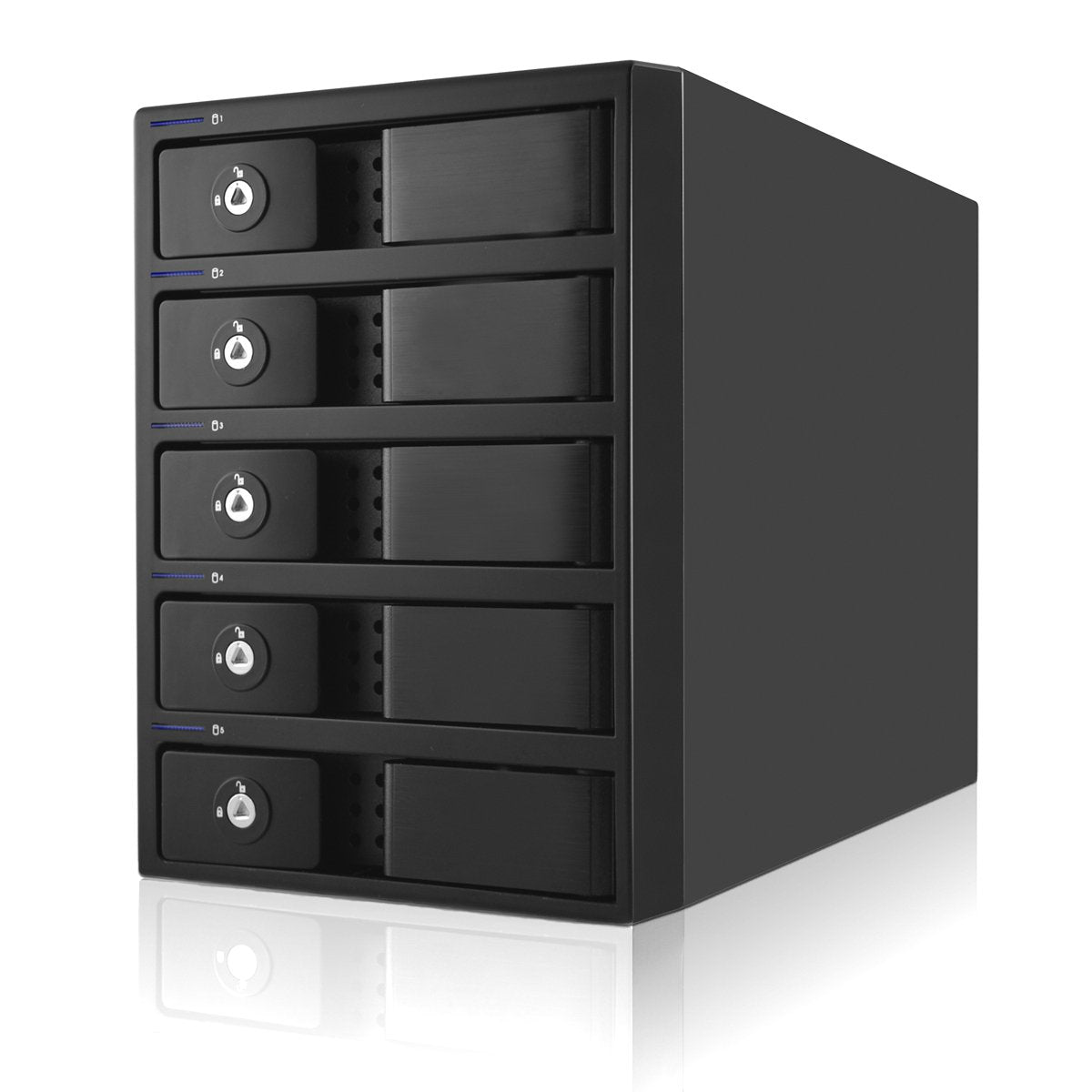 Black 5-Bay Raid Hard Drive Enclosure R9549