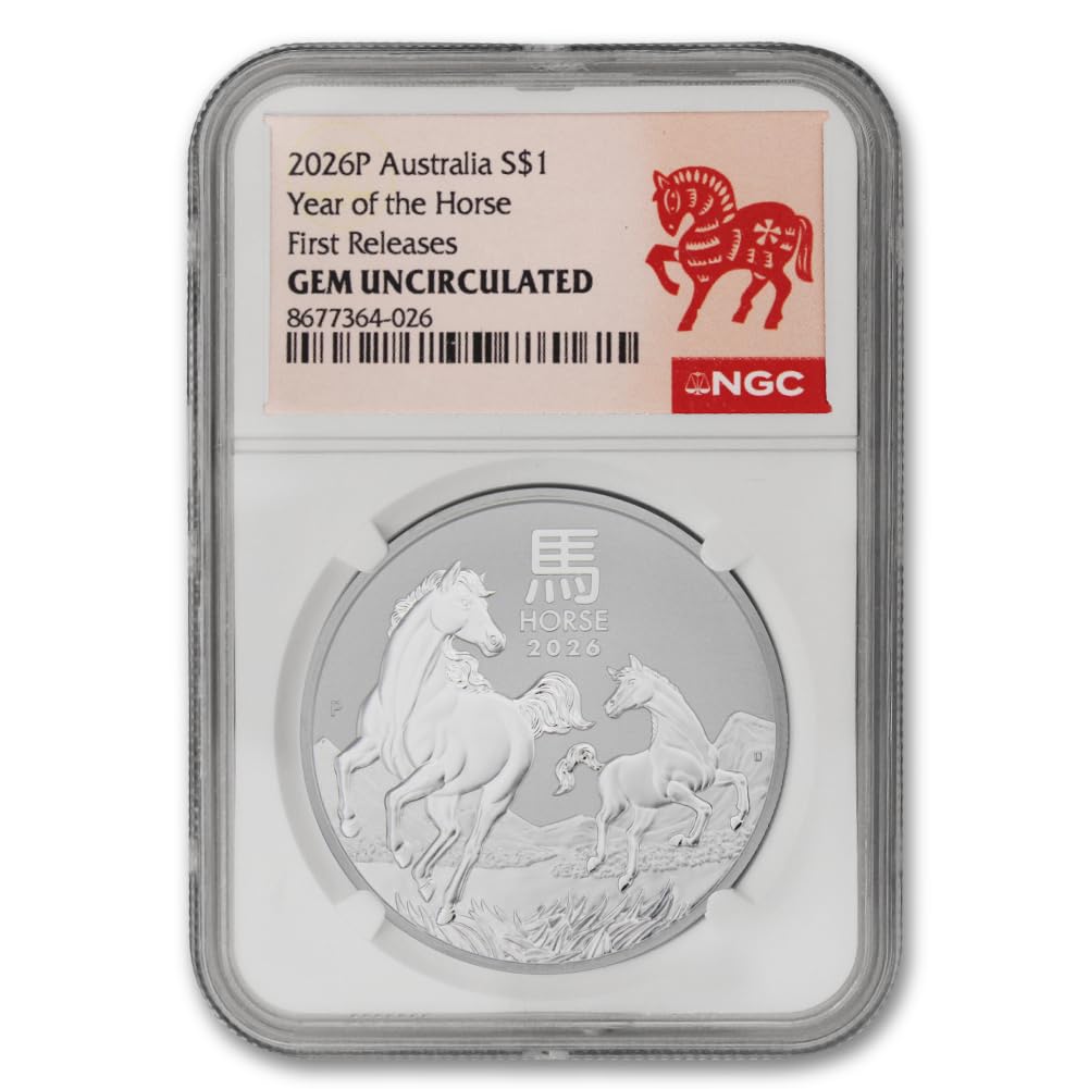 1 oz Australian Silver Lunar Year of the Horse Coin A14978