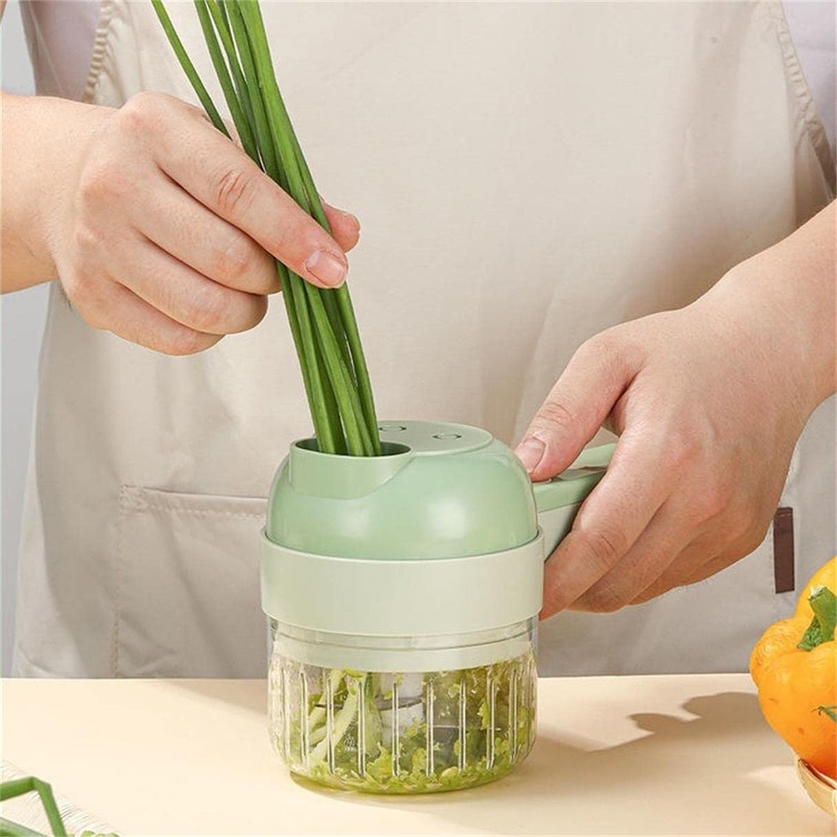 4 in 1 Electric Vegetable Slicer Set S9883