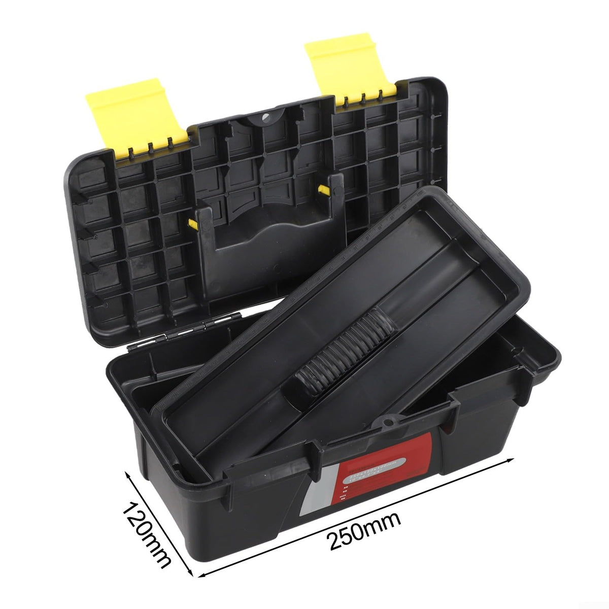 10 Inch Dual Layer Plastic Toolbox I366585