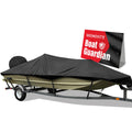 1200D Heavy Duty Waterproof Boat Cover 14-16ft Black P180221