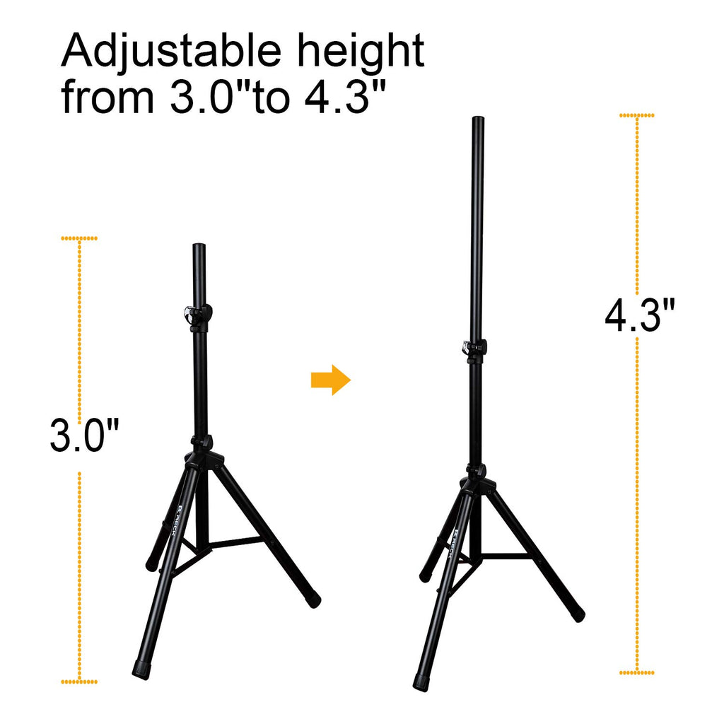 Portable 12-Inch 1000 Watts 2-Way Powered PA Speaker System Set Y236060