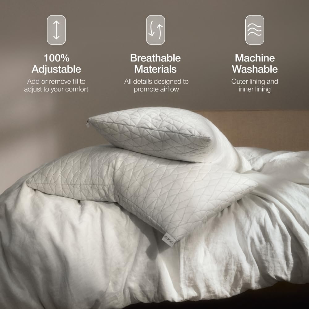 Queen Size Adjustable Memory Foam Pillow N453581