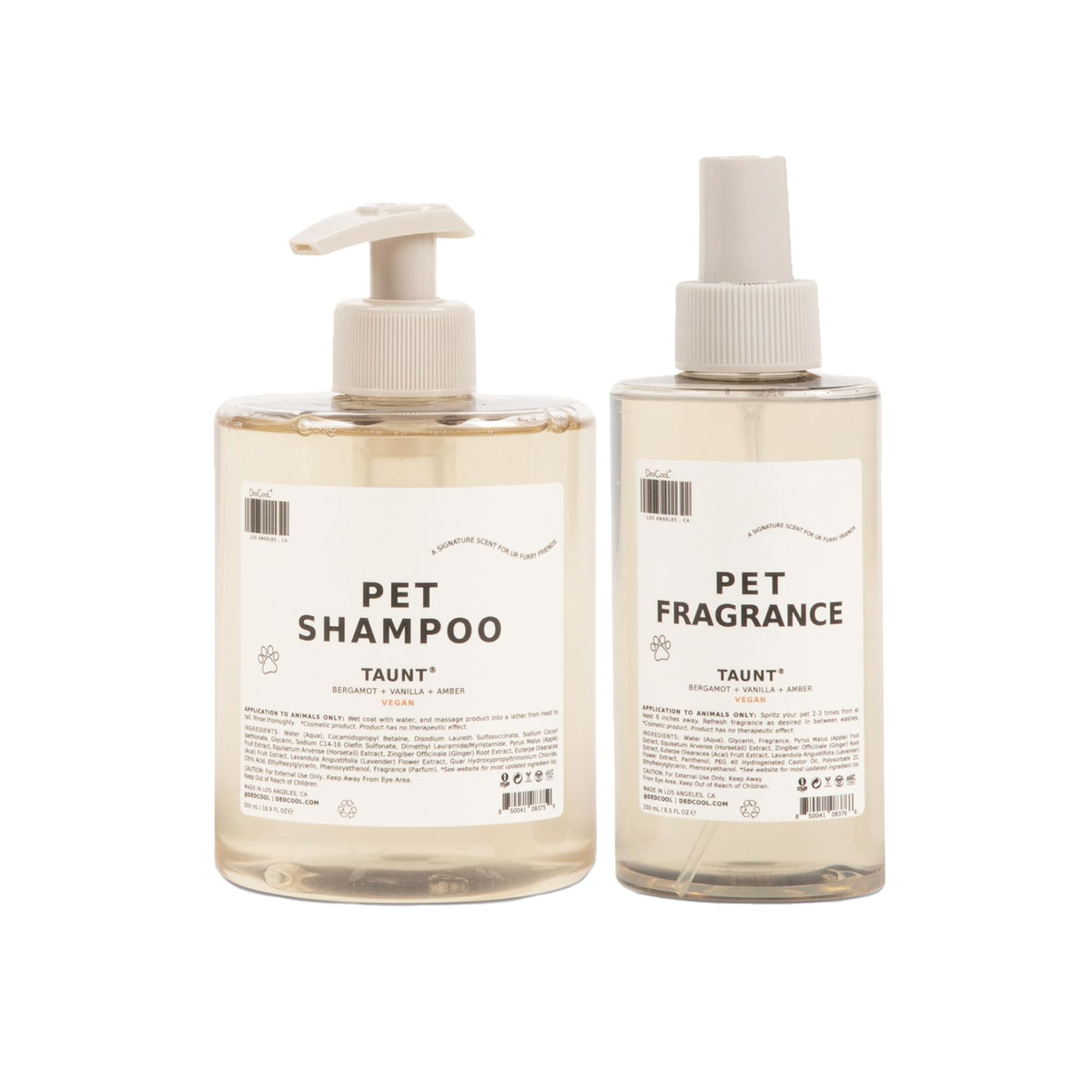 Pet Shampoo & Fragrance Bundle Dog Grooming Set T648
