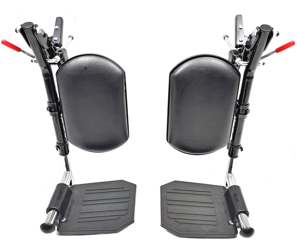 Wheelchair Elevating Legrests with Padded Calf Pads and Composite Footplates N526170