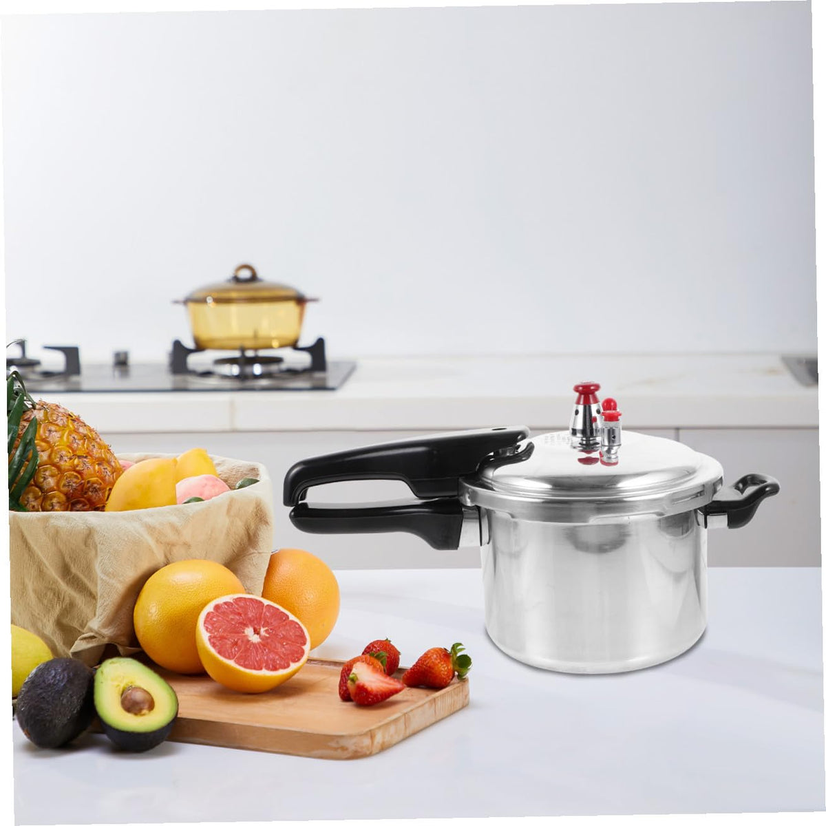 Pressure Cooker with Handle Aluminum Alloy C100268