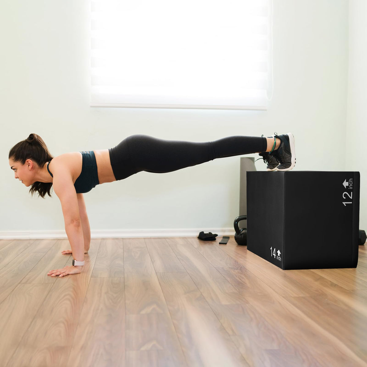 3 in 1 Foam Plyometric Jump Box A356