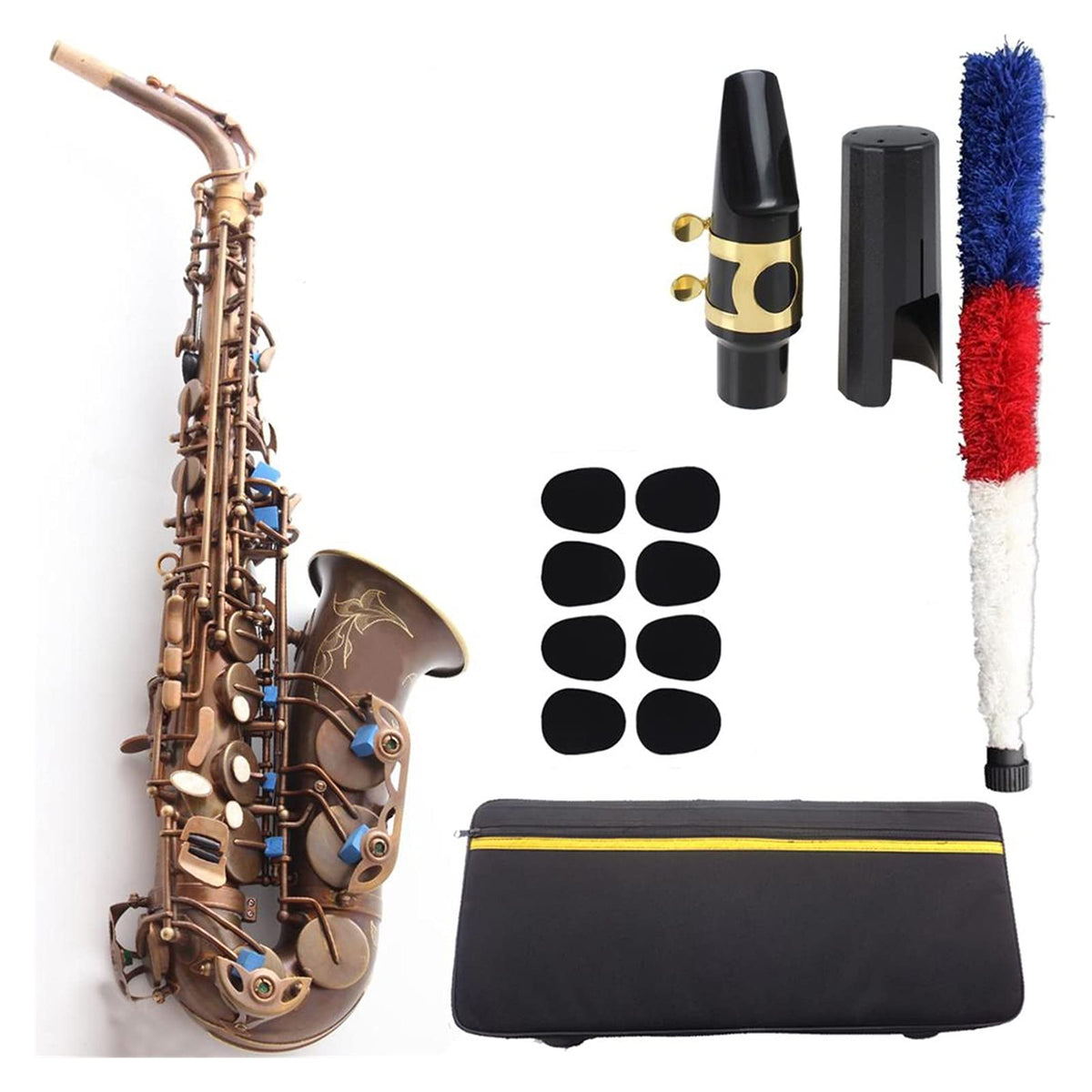 Antique Copper E-Flat Alto Saxophone H2461