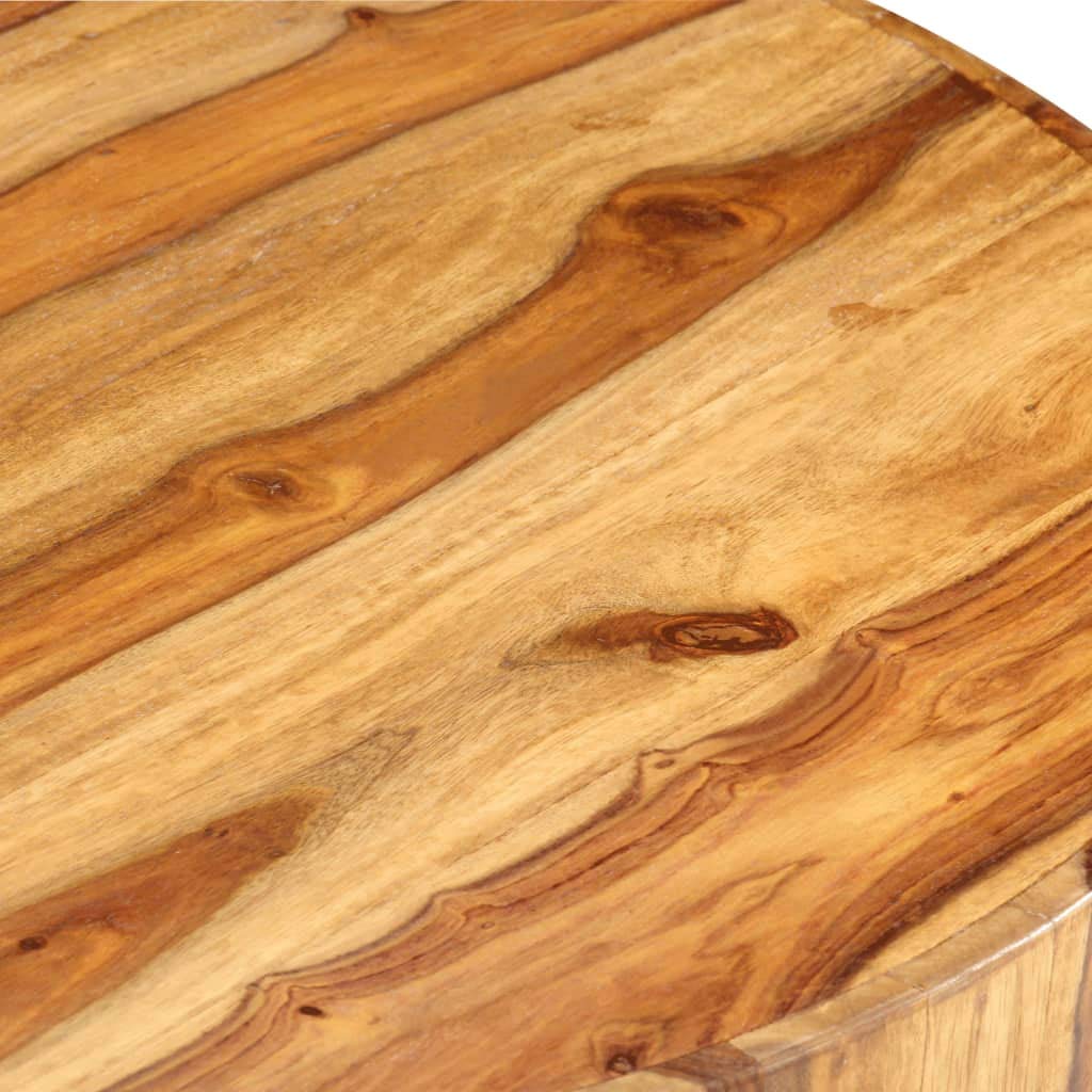 Round Coffee Table with Built-in Storage V7025