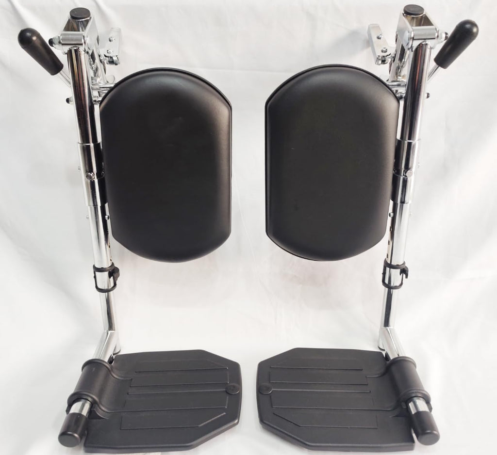 Heavy Duty Wheelchair with Elevating Legs and Aluminum Footplates I8657