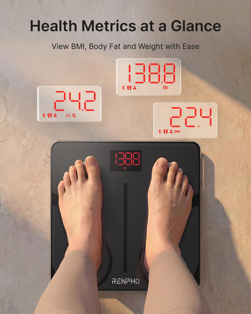 Smart Body Weight BMI & Body Fat Scale G670