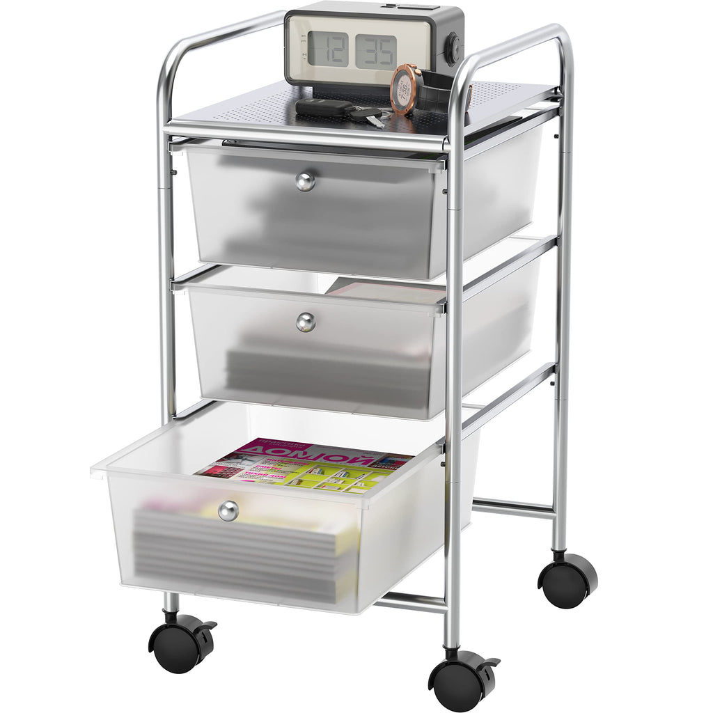 3 Drawers Rolling Utility Cart D88907