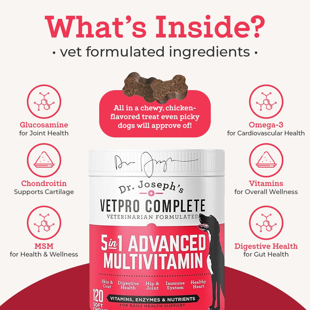 120 Count Dog Multivitamin Chew P353597