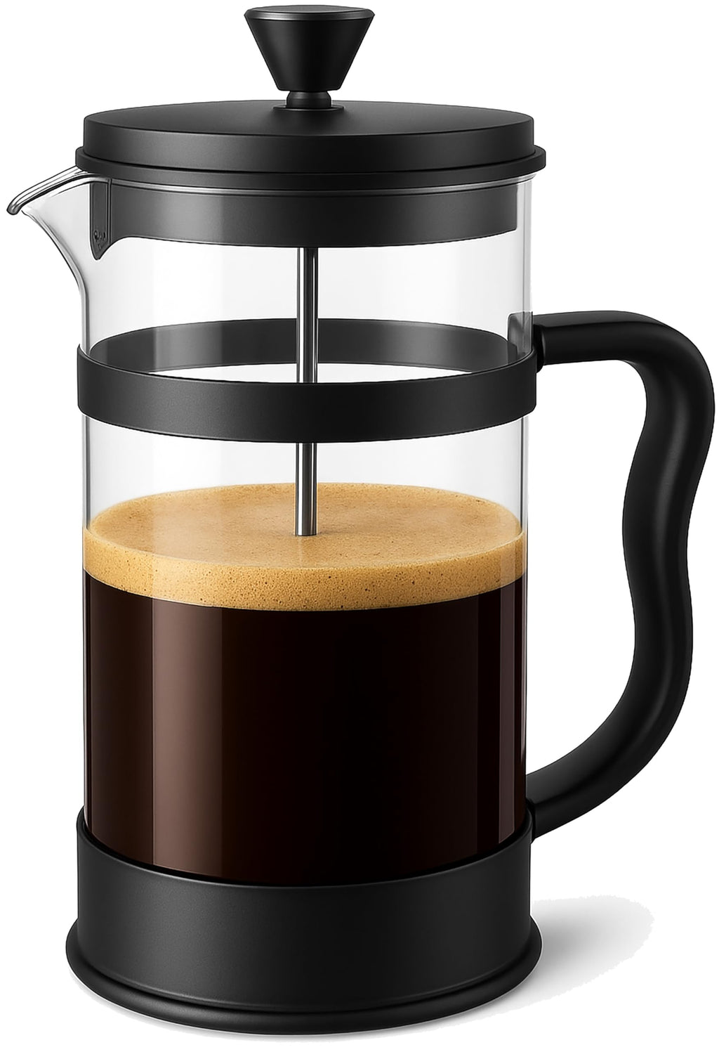 Borosilicate Glass French Press Coffee Maker 34 Oz K71267