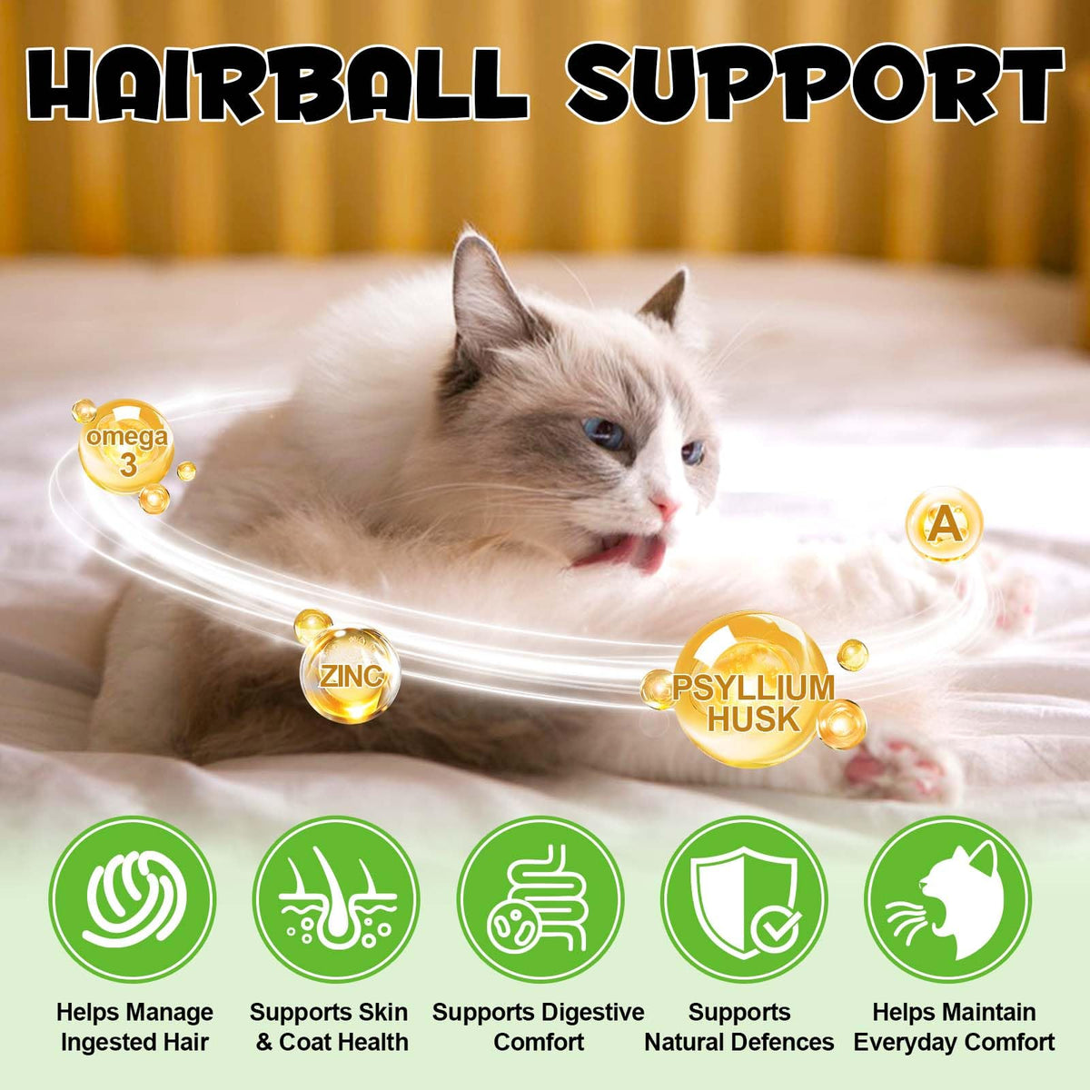 Hairball Remedy Cat Treats Chicken Flavour 100g Z918102