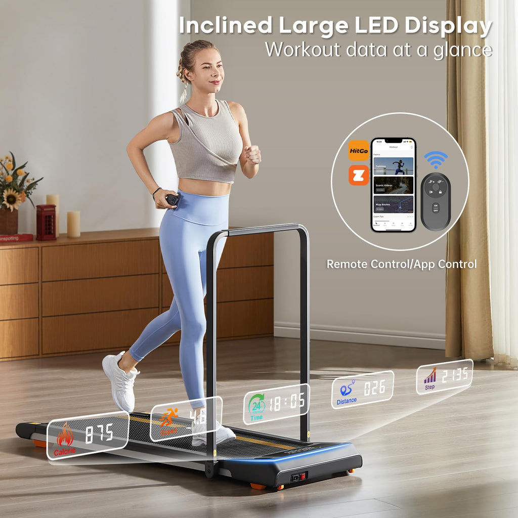 Under Desk Treadmill with LED Display R6328