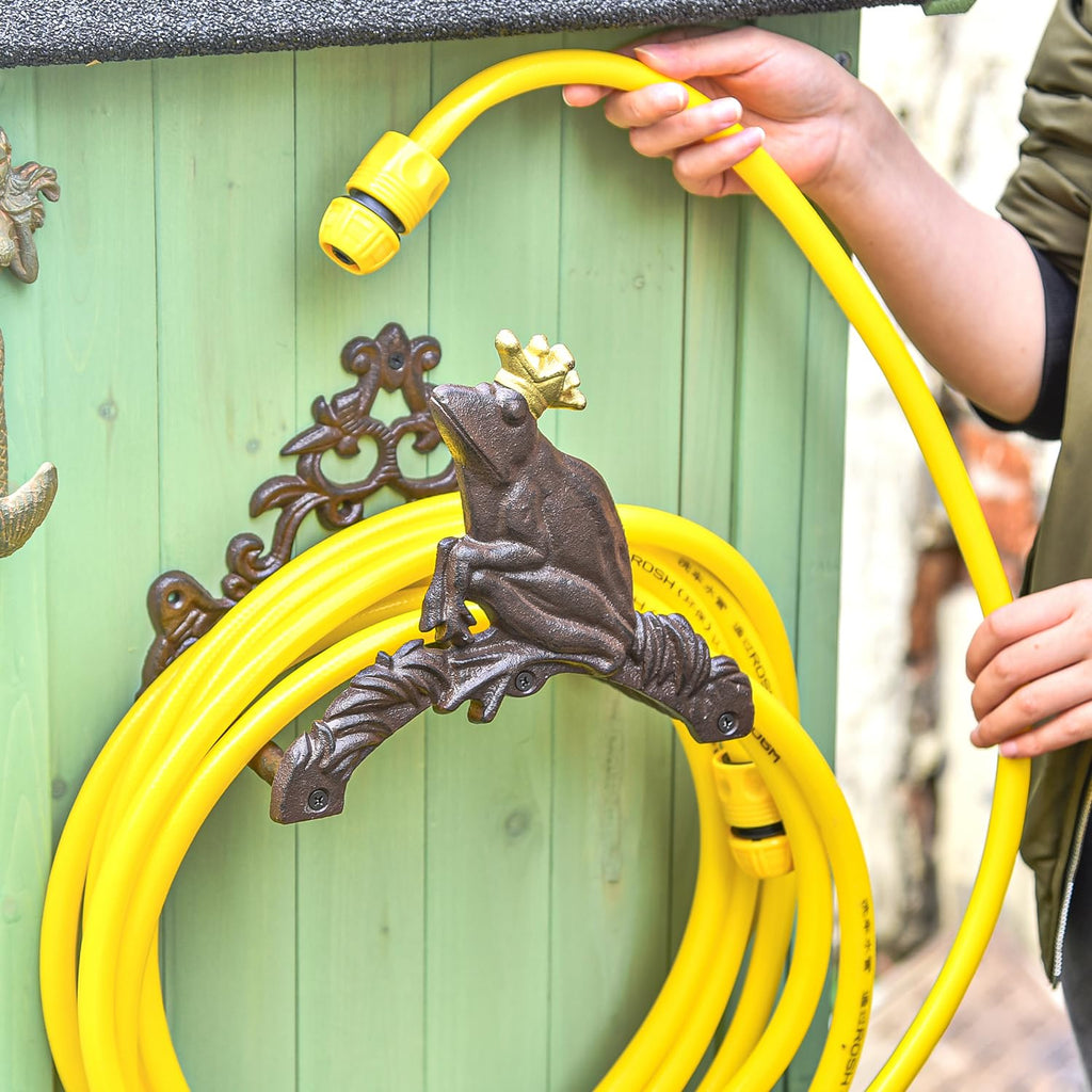 Cast Iron Wall Mounted Garden Hose Holder V164603