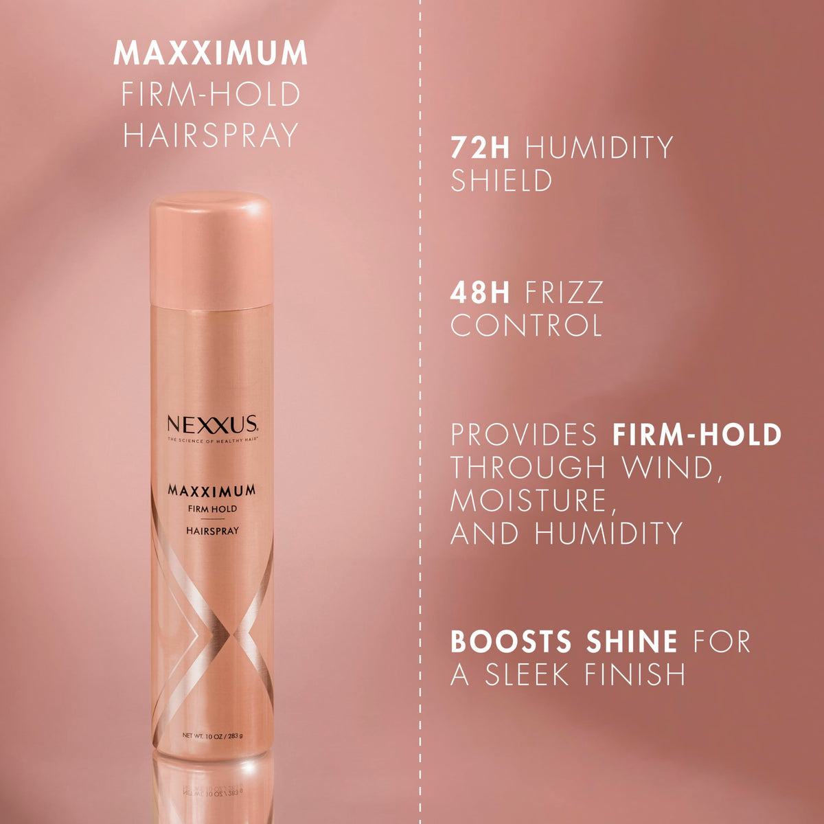 Maximum Hold Hairspray & Anti-Humidity Spray Bundle W9825