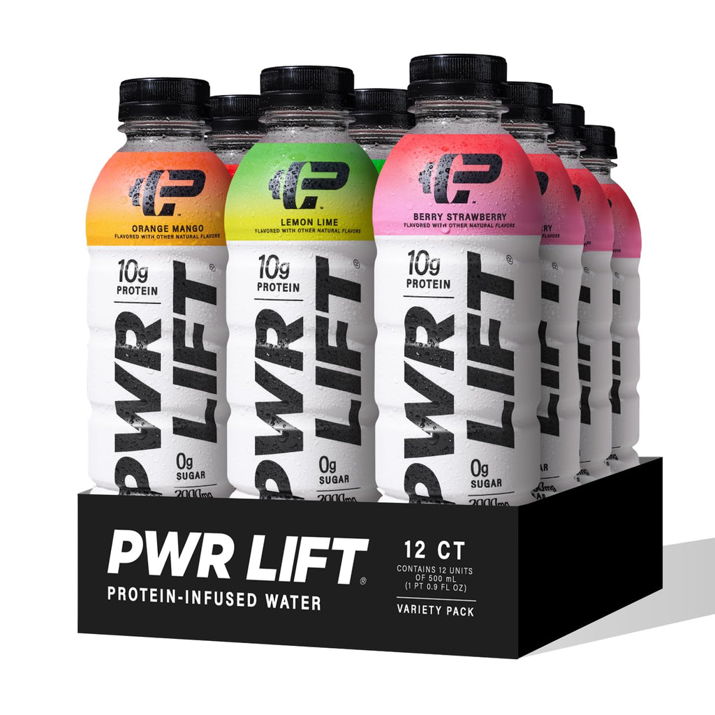 Whey Protein Water Variety Pack 16.9 Oz (Pack of 12) N664744