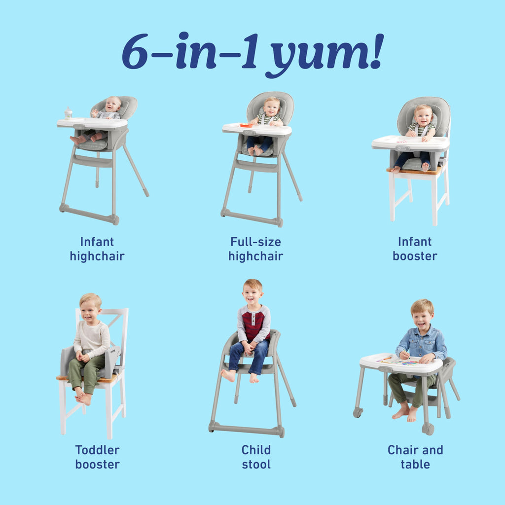 6-in-1 Convertible Highchair C896308